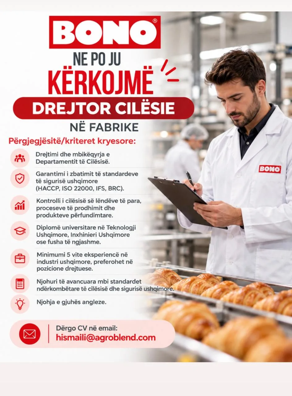 KERKOHET DREJTOR CILËSIE NË FABRIKË